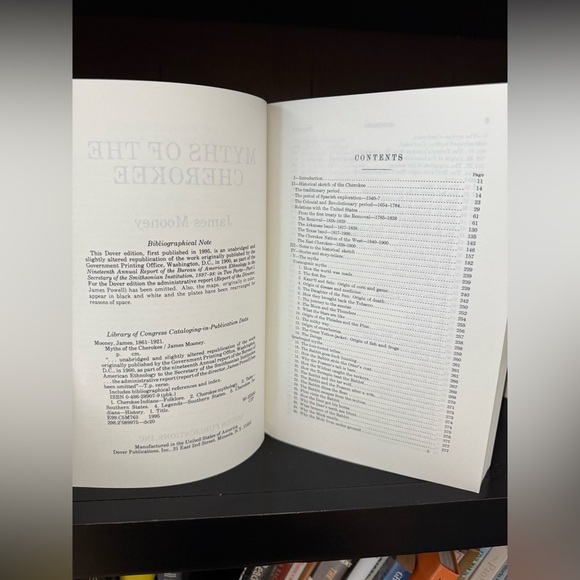 Myths of the Cherokee by James Mooney - Picture 4 of 4